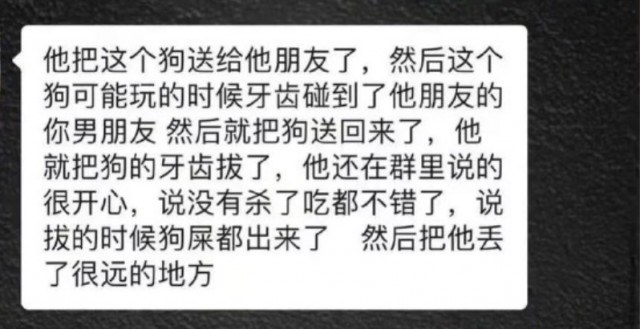 小柴犬被活活拔掉牙齿后施虐者：我是一个很喜欢狗的人